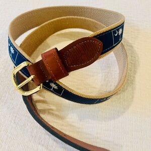 South Carolina State Men's belt, brass buckle